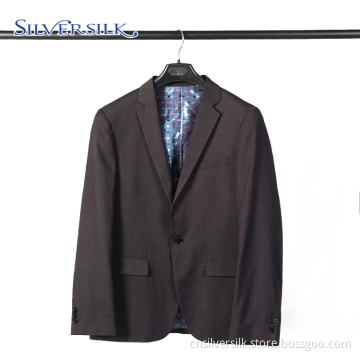 Plus Size Party Wear Herren Blazer Schwarz